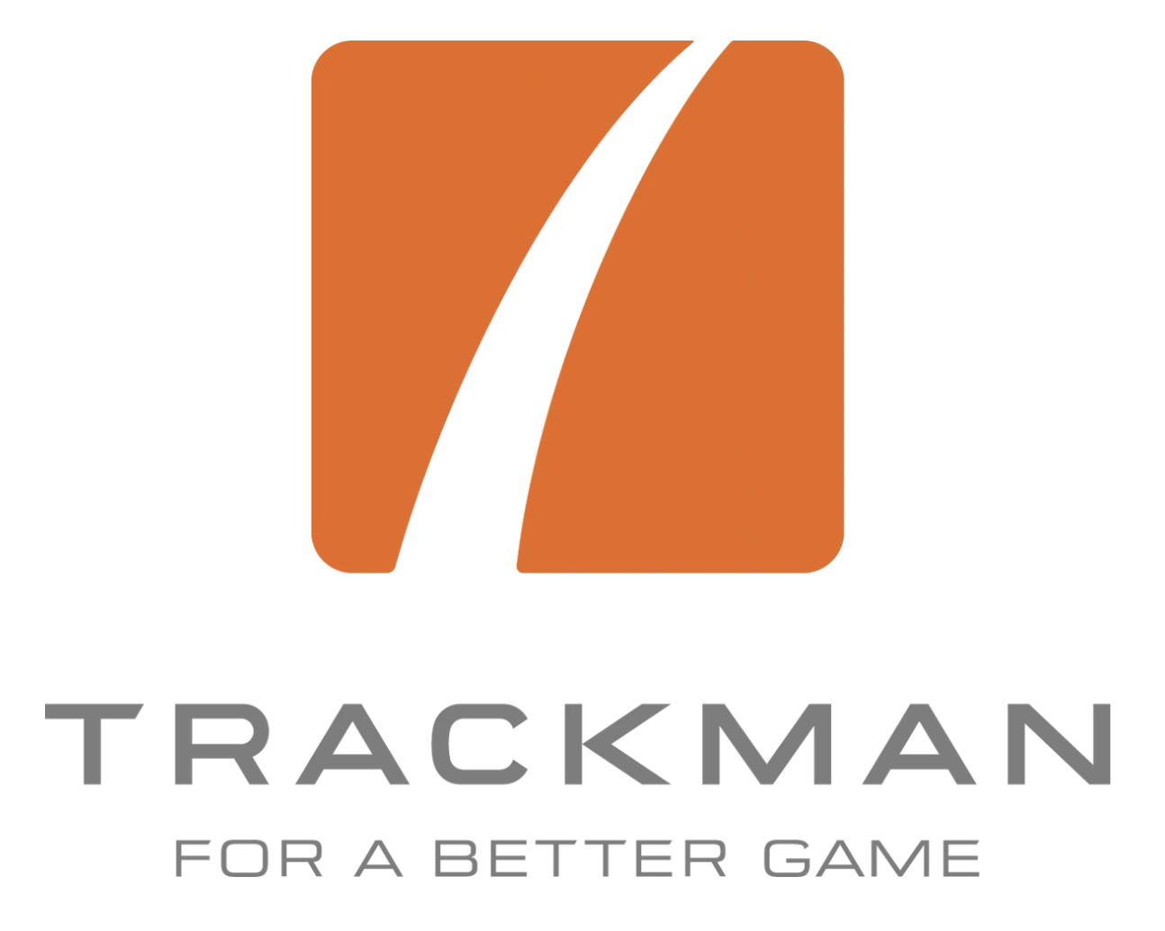 Trackman logo - indoor golf simulator technology